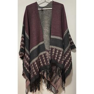 Open poncho